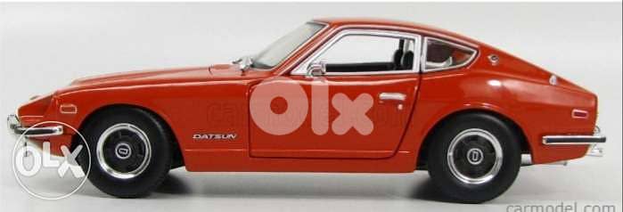 Datsun 240Z diecast car model 1:18. 1