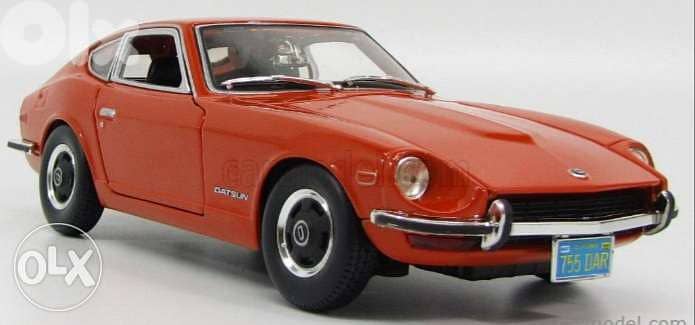 Datsun 240Z diecast car model 1:18. 3