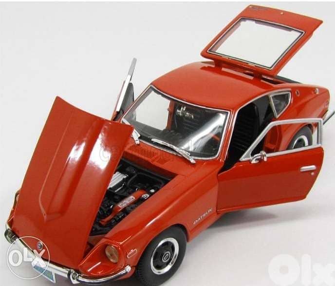 Datsun 240Z diecast car model 1:18. 5