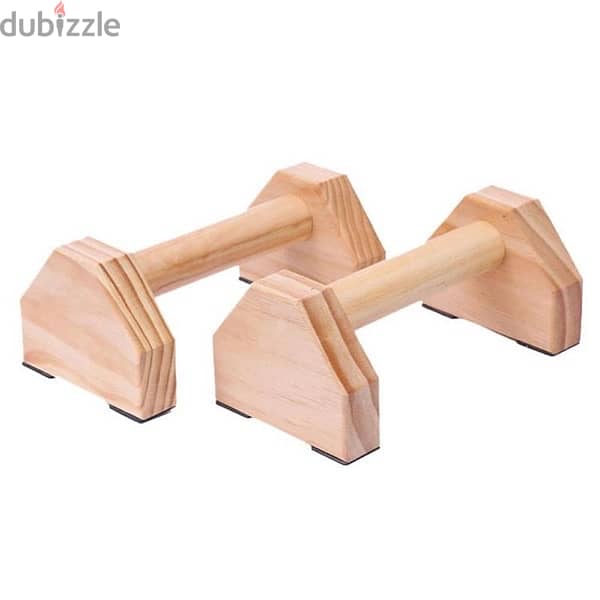 wooden parallettes 0