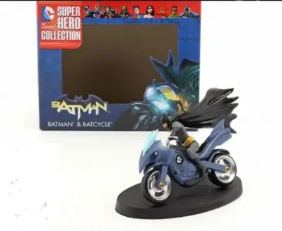Batman & Batcycle diecast model 1:21.