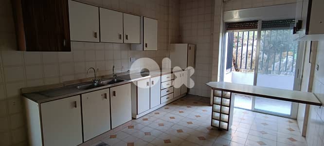 L11196-Partly Renovated Apartment For Sale in Jeita with Sea View