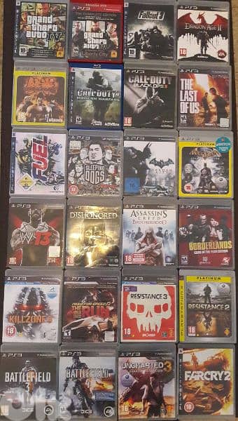 PS3 used games for sale only in Lebanon 1