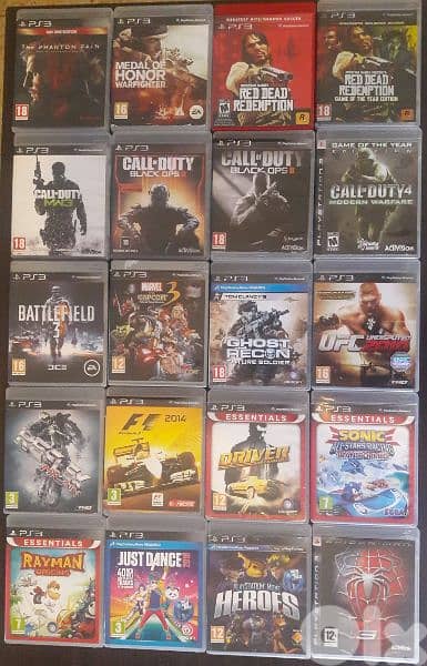 PS3 used games for sale only in Lebanon 3