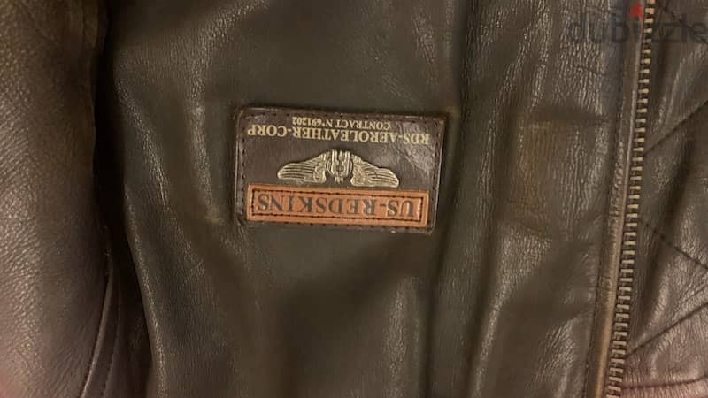 redskins leather jacket limited edition size large -xlarge 2