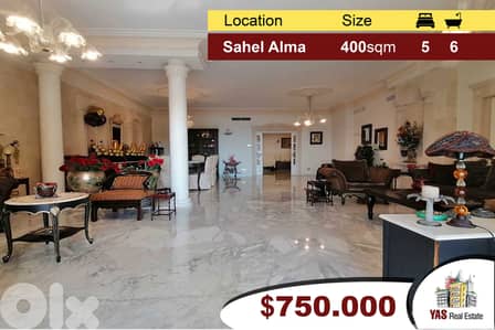 Sahel Alma 400m2 | Perfect state | Swimming Pool | Eye-Catching View |