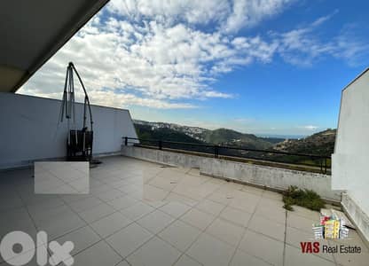 Jeita Country Club | 80m2 Chalet | 30m2 Terrace | Furnished | View |