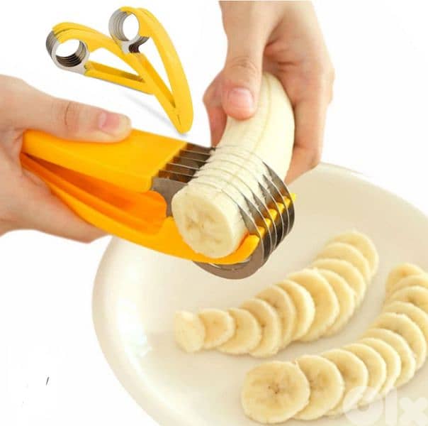 fast banana hot dog and vegetables slicer 3