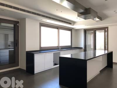 Ain El Mraiseh 1st Row + Sea View, GYM&POOL (580Sq) 24/7 ELEC (JN-569)