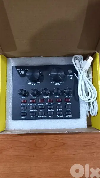 sound card v8 new in box