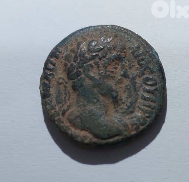 Lucius Verus  Coin Roman Emperor Year 162 AD  Decapolis mint 0