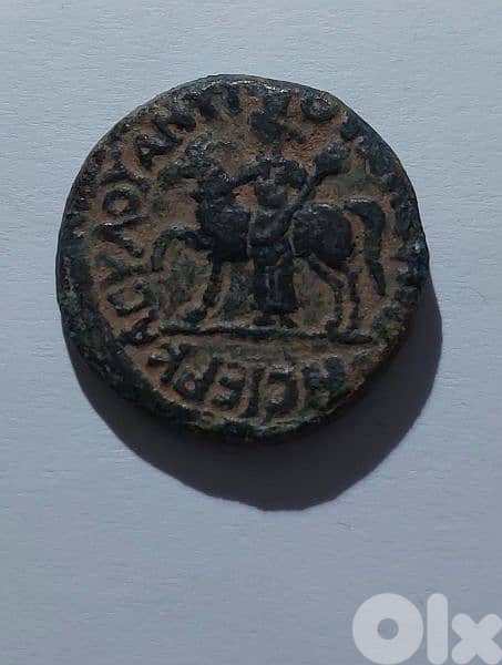 Lucius Verus  Coin Roman Emperor Year 162 AD  Decapolis mint 1