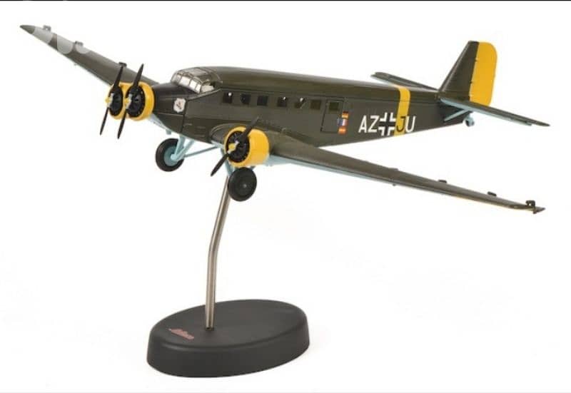 Junkers JU52/3M diecast model plane 1/72. 0