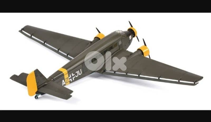 Junkers JU52/3M diecast model plane 1/72. 2