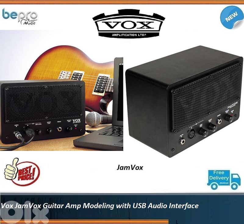 Vox JamVox Guitar Amp Modeling with USB audio interface 0