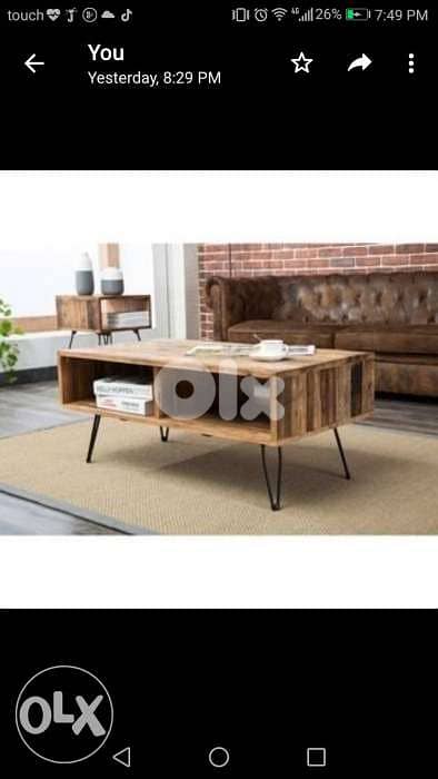 Custom made center table 0