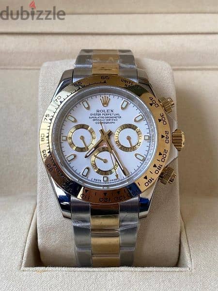 Rolex Daytona two tone white dial 2