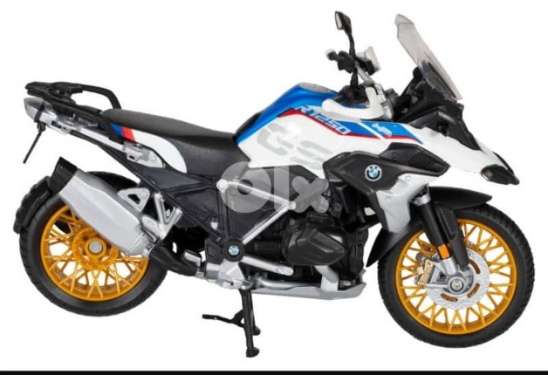BMW R1250GS diecast motorcycle model 1:12. 1