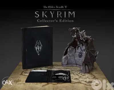 Elder Scrolls 5 Skyrim Ultra Rare Collectors edition Alduin dragon