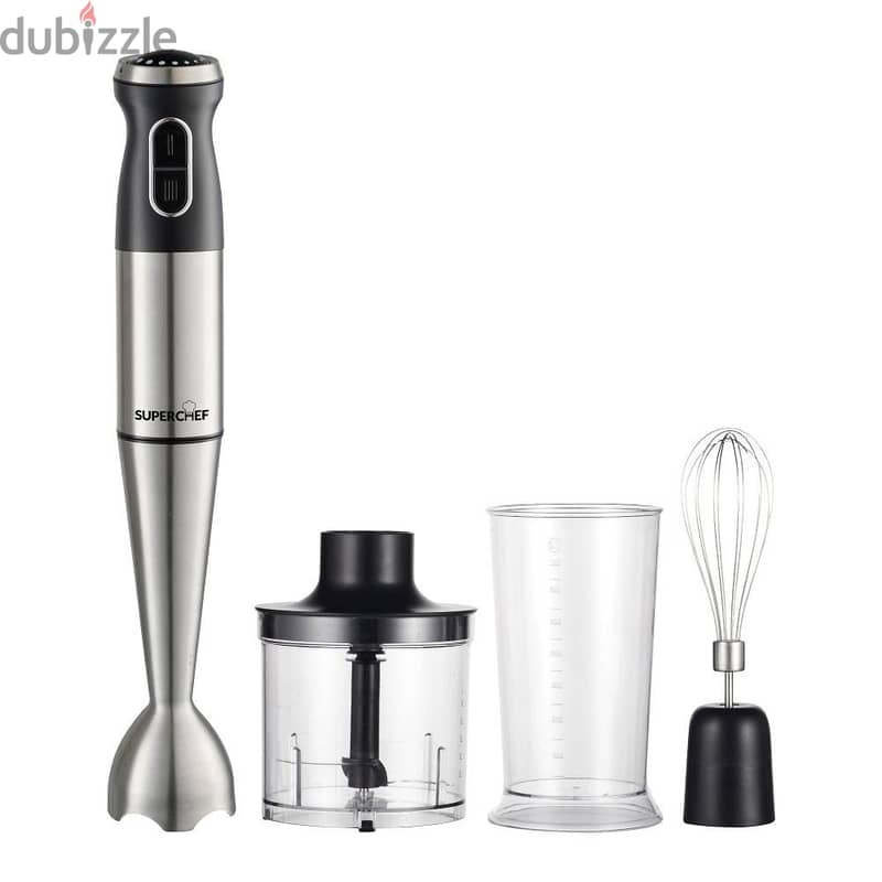 superchef 4 in 1 hand blender set 0