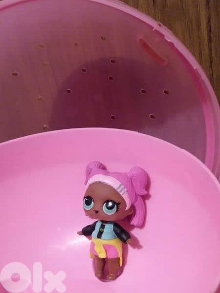 LOL original weared MGA still good doll +Her Big Egg box, both=14$ 6