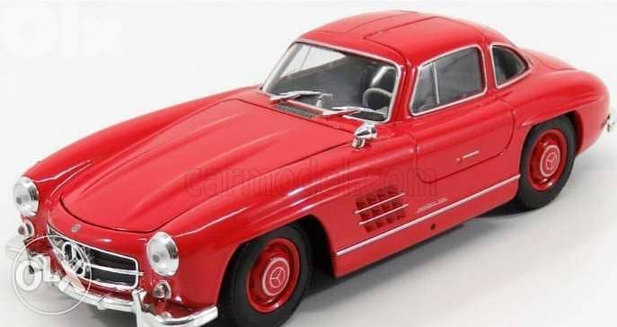 Mercedes Benz 300SL diecast car model 1:24. 0
