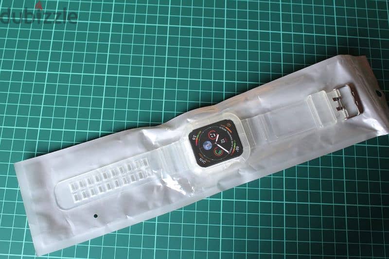 Apple watch transparent band & magnetic charge for series 1_2_3_4_5_6 15