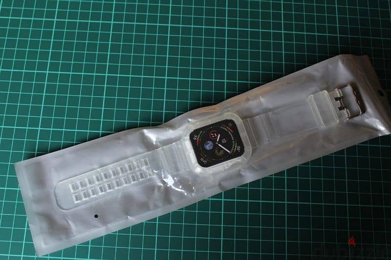 Apple watch transparent band & magnetic charge for series 1_2_3_4_5_6 16