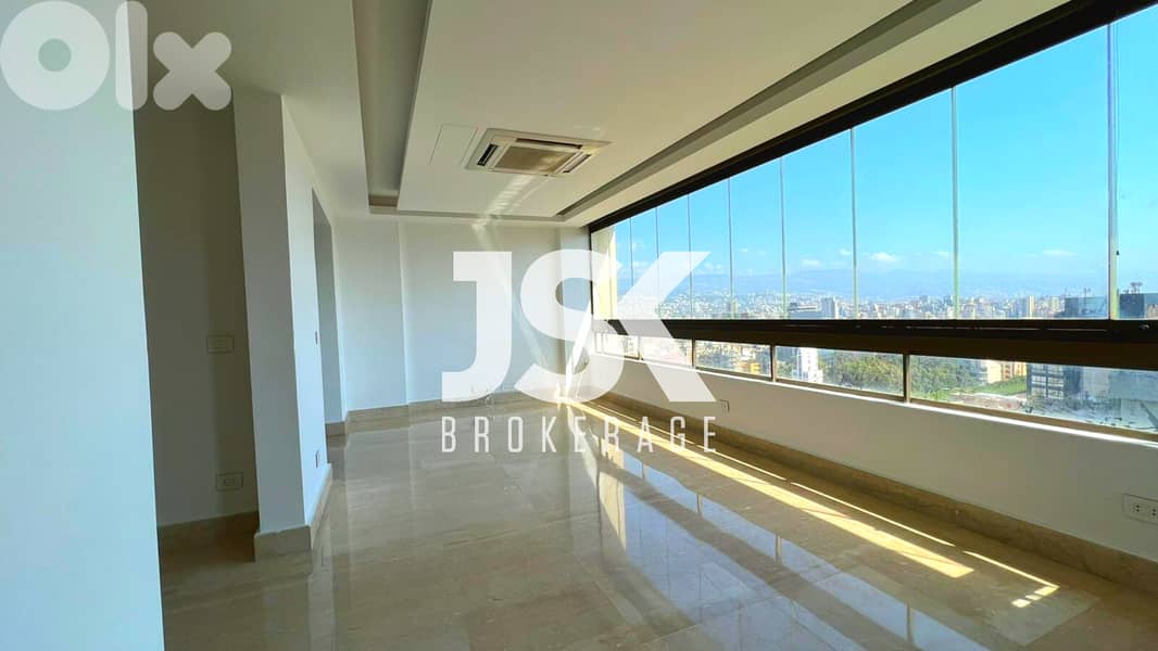L11310- A Perfect Apartment With Open View for Sale in Achrafieh 0