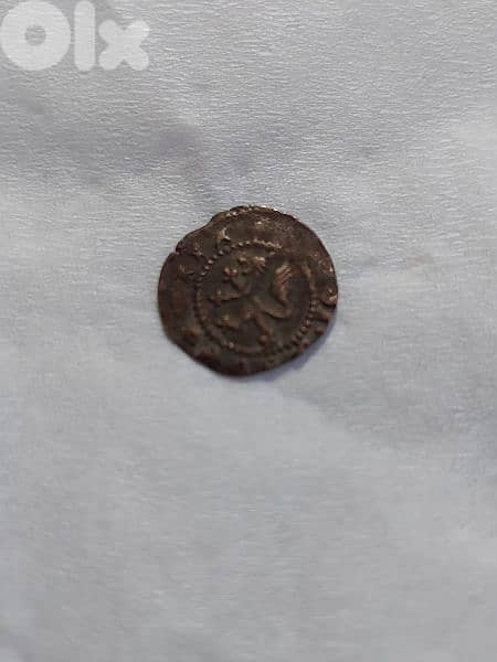 Crusader Templaer of King James II minted in Jersusalem year  1460 AD 1