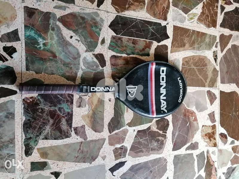 Donnay Ladywood tennis Racket Original from 1980s 1