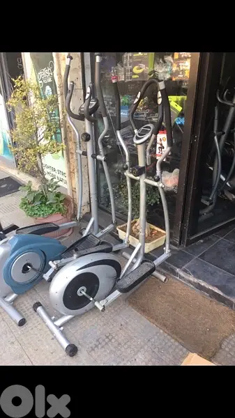 small elliptical like new we have also all sports equipment