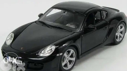 Porsche Cayman S diecast car model 1:18.