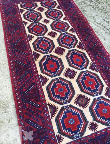 سجادعجمي. 195/100. Persian Carpet. Hand made 4