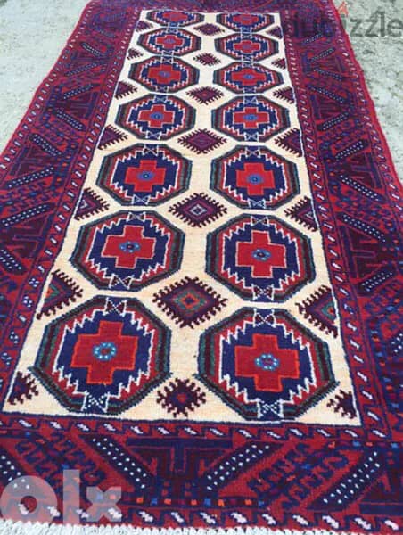 سجادعجمي. 195/100. Persian Carpet. Hand made 8