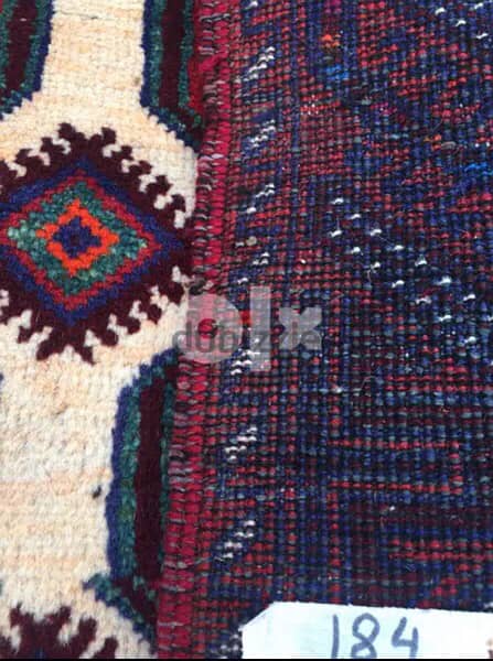 سجادعجمي. 195/100. Persian Carpet. Hand made 9