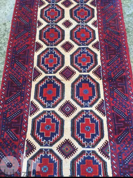سجادعجمي. 195/100. Persian Carpet. Hand made 10