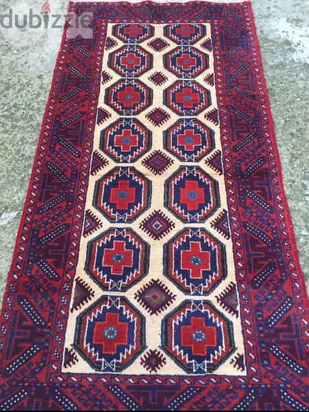 سجادعجمي. 195/100. Persian Carpet. Hand made 1
