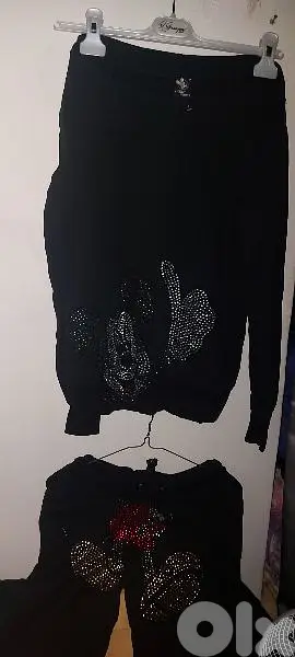 للبيع بيجامه نسائيه قطن كم طويل