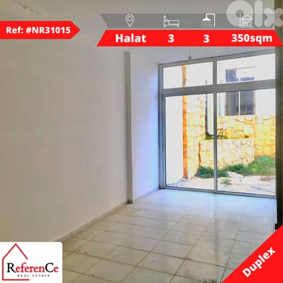 Duplex withTerrace in Halat دوبلكس مع تراس بحلات
