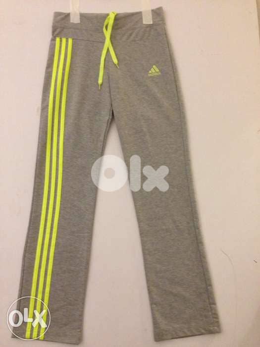 Adidas pant with Fluo strips 1