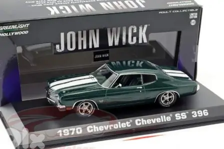 '70 Chevelle SS 396 (John Wick 2) diecast car model 1;43.