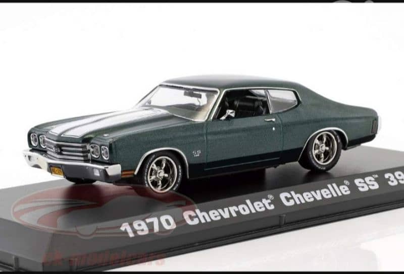 '70 Chevelle SS 396 (John Wick 2) diecast car model 1;43. 1
