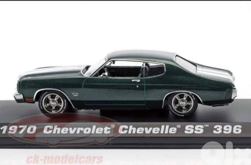 '70 Chevelle SS 396 (John Wick 2) diecast car model 1;43. 2