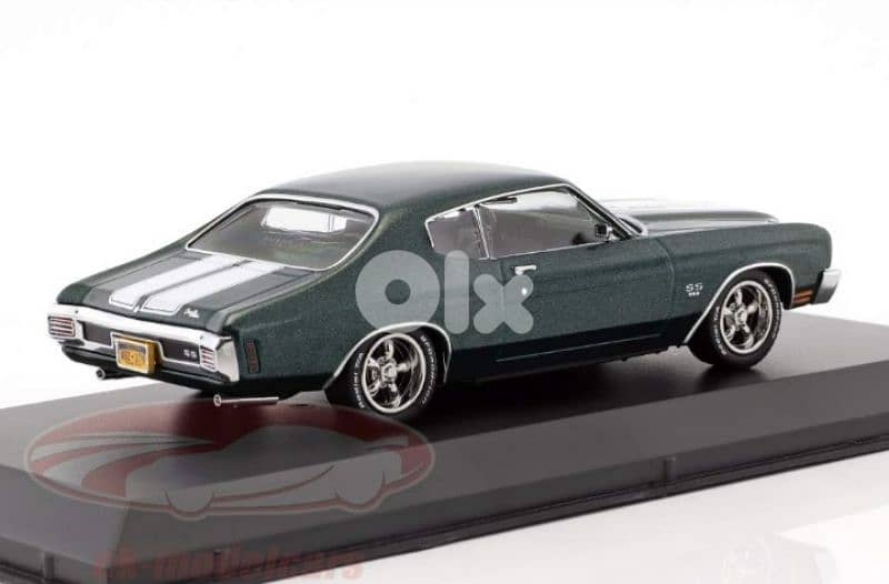 '70 Chevelle SS 396 (John Wick 2) diecast car model 1;43. 3