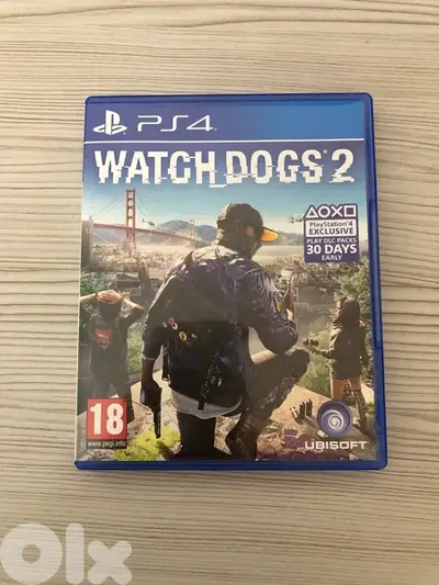 Watch dogs 2 ps4 still as new