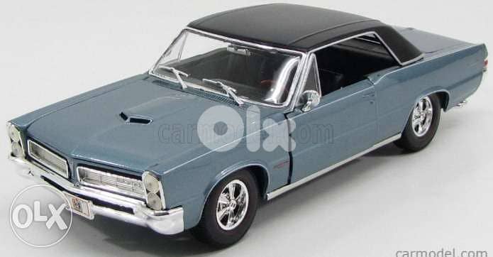 '65 Pontiac GTO diecast car model 1:18. 0