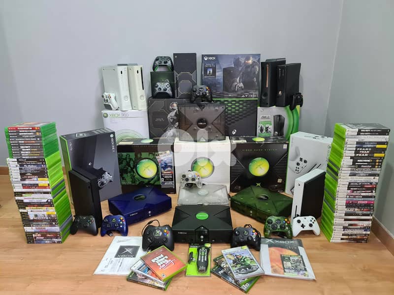 xbox consoles modded or no in very good cond 0