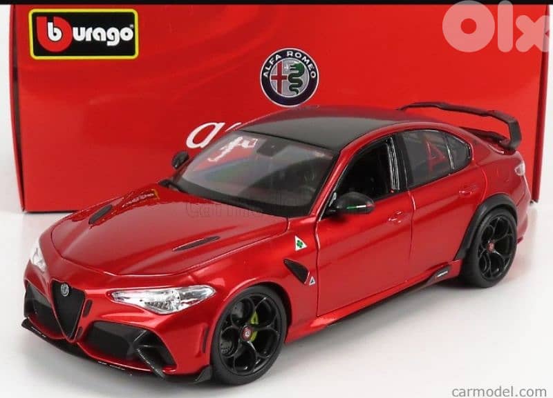 Alfa Romeo Giulia GTAm diecast car model 1;18. 0