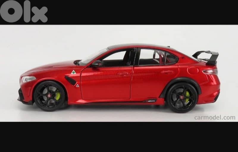 Alfa Romeo Giulia GTAm diecast car model 1;18. 1
